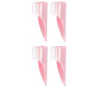 4 Pcs/Set Big Toe Separator Bunions Corrector Pads Toe Spacers Bunions Cushions Protector For Friction And Pressure