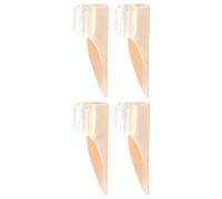 4 Pcs/Set Big Toe Separator Bunions Corrector Pads Toe Spacers Bunions Cushions Protector For Friction And Pressure