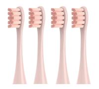 4 pcs/Set Replacement Brush Heads Compatible with Oclean X/X PRO/ Z1/ F1/ One/Air 2/ SE Electric Toothbrush Bristle Nozzles(Pink)(Pink)