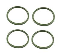 4 PCS/SET Sealing Rubber Ring SHLPDFM Intercooler Turbo Hose Pipe Seal 57.85mm 3C0145117F 1J0145117J Compatible with Golf Passat Vw Caddy Transporter