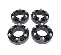 4 pcs/set SHLPDFM Aluminium Black 38mm Wheel Spacer 6x139.7mm PCD 93.1mm Centre Bore M12 x 1.5 Studs Fits for Ford Ranger Pickup 1998 Onward