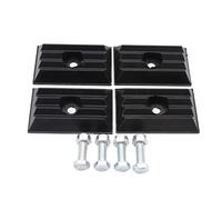 4 PCS/SET SHLPDFM Rear Suspension Leaf Spring Pad 1362685080 Compatible with Fiat Ducato Citroen Jumper/relay/Peugeot Boxer 2006-