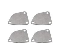 4 pcs/Set SHLPDFM Silver Aluminum EGR Valve Blanking Blocking Off Plate Fits for Vauxhall VIVARO MOVANO 1.9 DTI DI