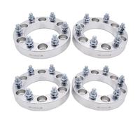 4 PCS/SET SHLPDFM Silver Wheel Spacers 4 x 30mm 6 Stud 6x139.7mm PCD Fits for Toyota Land Cruiser Hilux 6 Mitsubishi L200