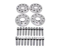 4 pcs/set SHLPDFM Wheel Spacer 15 & 20mm 5x112/5X100 Hubcentric Wheel Spacers 57.1 bore M14 x 1.5 Bolt 20 Bolts Fits for Most VW
