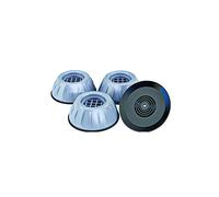 4 Pcs/Set Shock Absorbing Washer Pads Treadmill Universal Silent Feet Mats Anti Slip Table Chair Floor Protector Washing Machine Base Bracket for Bar Room Shop Home (D:100mm H:40mm)