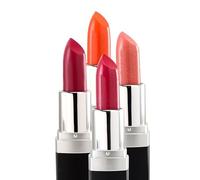 4 Pcs Set - Vegan Lipsticks Conditioning Creamy Lip Shades Long Stay Lipsticks