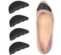 4 PCS Shoe Filler Inserts for Loose Shoe, Toe Cushion Fillers Make Loose Shoes Fit, Prevent Heel Sliping for Loose Shoe Too Big Boots Casual Sports Shoes High Heels
