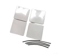 4 PCS Side Panel Trim Cap Cover For Mercedes W202 1994-2000, ABS Plastic Fender Molding Clip With 2026982330 Replacement Part, Black Gray Exterior Accessories