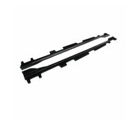 4 PCS Side Skirt Compatible For Honda Accord 10th 2018-2022 Car Bottom Extension Lip Set Body Rocker Panel Matte Black Carbon Fiber Style(Glossy Black)