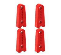 4 Pcs Silicone Car Door Shock Absorbing Pad Reduce Noise Vibration Auto Buffer Damping Seal Pad Latch Shock Absorption Silicone Cushion