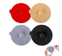 4 Pcs Silicone Cup Covers for Drinks, Reusable Glass Covers for Drinks, Universal Mug with Lid, Anti-Dust Drink Lid for Coffee Tea Cup Wine Mug Indoor Outdoor Use