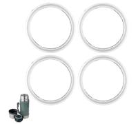 4 Pcs Silicone Gaskets for Stanley Classic 24oz Food Jar, Leak-Proof Seal Rings for Thermos Lid, BPA Free