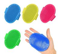 4 Pcs Silicone Grooming Strap Pad For Cats,Cat Self Groomer,Cat Self Groomer For Indoor Cats,Cat Face Scratchers,Cat Groomer,Cat Rubbing Post,For Kitten Sofa Chair Leg Scratching Post Cover
