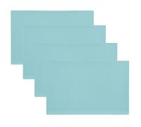 4 PCS Silicone Pads for Countertop Protection Easy Clean Non Slip Shelf Liners (Blue)
