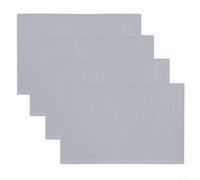 4 PCS Silicone Pads for Countertop Protection Easy Clean Non Slip Shelf Liners (Gray)