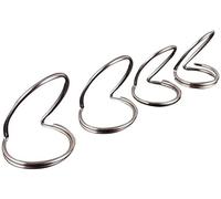 4 Pcs Silver Guitar Finger Picks Metal Butterfly Shape Plectrum Thumb Pick Accessory Popular Bass Picks for Acoustic Guitar