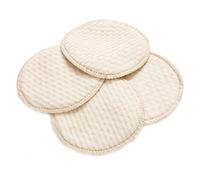 4 Pcs Skin-Friendly Breast Pads Anti-Overflow Nursing Pad Breastfeeding Absorbency Mom Prenatal Postnatal Supplies Powder Free
