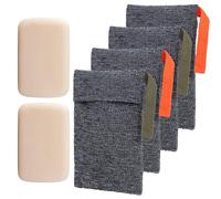 4 Pcs Soap Bags,Bar Soap Pouch,Body Scrubber Shower Sponge Loofah for Soaps