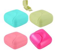4 Pcs Soap Travel Case, Travel Soap Case, Soap Box, Soap Box Travel, Soap Case, Shampoo Bar Travel Case, Shampoo Bar Holder, Soap Bar Case, Travel Soap Box, For Home Outdoor Gym Camping Hiking