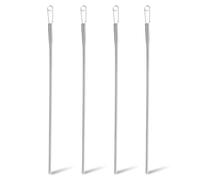 4 PCS Spring Drawstring Threader, Flexible and Elastic Drawstring Threader Tool DIY Rope Sewing Tool Clip Hoodie String Replacement Drawst Puller for Sweatpants Shorts Jackets Coat