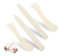 4 Pcs Stained Glass Supplies Stained Glass Tools Plastic FID Stained Glass Burnisher Flat Stained Glass Foil Holder Stain Glass Tools and Supplies for Stained Glass Work DIY Handicrafts