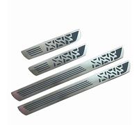 4 Pcs Stainless Steel Car Door Sill Protector for SEAT Arona FR 2017 2018-2021 2022 2023 2024, Welcome Pedal Threshold Cover, Kick Plates Scuff Guard Styling Decoration,Silver