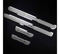 4 pcs Stainless Steel Car Door Sill Protector Strips for K-ia Picanto GT Line 2013-2020, Car Door Kick Plates Scuff Guard Threshold Styling Decoration Accessories