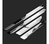 4 Pcs Stainless Steel Car Sill Protectors Strips for VW Transporter T5 Bus (2003-2015), Non-slip Scratch Scuff Protection Trim Car Sill Pedal Styling Accessory