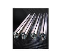 4 Pcs Stainless Steel Conveyor Rollers, Unpowered Replacement Rollers for Woodworking, 1" to 2.4" Diameter, Heavy Duty 600mm Length, Ideal for Commercial Use