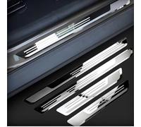 4 Pcs Stainless Steel Door Sill Scuff Plates for Audi A4 (MK B9) 2016-2023, Anti Scratch Car Protector Trim Accessories