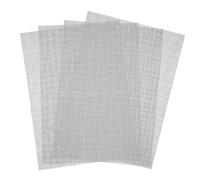 4 Pcs Stainless Steel Woven Wire Mesh Panels Metal Insect Mesh Sheet Pest Control Mesh Filter Sheet Drain Cover Mesh Fine Wire Mesh Rodent Proof Mesh Rodent Wire Mesh for Air Bricks A5 (150 X 210Mm)