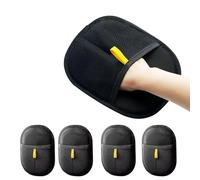 4 Pcs Static Removal Gloves Pet Hair, Reusable Double-Sided Grooming Gloves for Pet Hair Removal, Suitable for Furniture Carpets Clothes and Pet Grooming