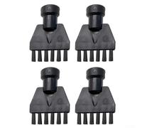 4 Pcs Steam Cleaner Nozzle Bristle for Karcher Steam Cleaner Accessories, Brass Brush Heads Replacement for SC Series(1)