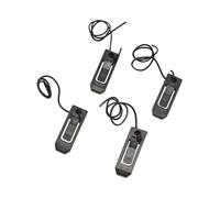 4 Pcs Sup Split Surfer Paddle Board Fin Clip Water Separator Water Ski Fish Fin Clip Buckle Paddleboard Surfboard Tail Clip, Black (hs)