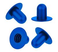 4 Pcs Swimming Pool Pump Strainer Hole Plug, Above Ground Swimming Pools Replacement Wall Plugs Fit for Intex & Bestway Swimming Pool Parts Stopper Plug (Blue)