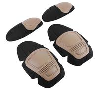 4 Pcs Tactical Knee And Elbow Pads Set, Adjustable Military-Grade Protection, Camouflage With Quick Release Buckles For Airsoft