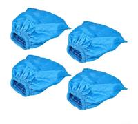 4 Pcs Textile Replacement Filter Fits for Nilfisk Buddy II 18, II 18 Wet/Dry Vacuum Cleaner 30250135, 30250135PS - Textile Bag, Washable, Blue(4 Pack)