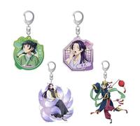 4 Pcs The Apothecary Diary Keychain Anime Figure Maomao Keyring Pendant Cute Acrylic Chain Decor Apothecary Girls Diaries Merch