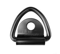 4 Pcs Tie Down Anchor Heavy Duty Lashing D Rings with Black Protective Coating and 3000 LB Breaking Strength for Secure Load Tie Down