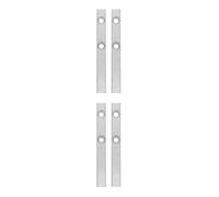 4 Pcs Tilt Window Spiral Balance Pivot Bar Set for Sash Repair | Die Cast Metal, Galvanized Silver Finish, Universal Fit for Maintenance Staff and Coastal Moisture