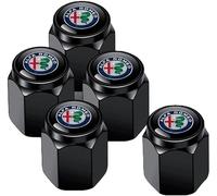 4 Pcs Tire Valve Stem Caps for Alfa Romeo 166, Dust Proof Valve Cover Corrosion Resistant Premium Leak Proof Tyre Caps for Car,B