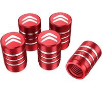 4 Pcs Tire Valve Stem Caps for Citroen C3, Dust Proof Valve Cover Corrosion Resistant Premium Leak Proof Tyre Caps for Car,A