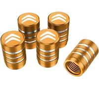 4 Pcs Tire Valve Stem Caps for Citroen XM, Dust Proof Valve Cover Corrosion Resistant Premium Leak Proof Tyre Caps for Car,E