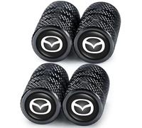 4 Pcs Tire Valve Stem Caps for Mazda M2 M3 M5 M6, Dust Proof Valve Cover Corrosion Resistant Premium Leak-Proof Tyre Caps for Car