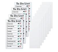 4 Pcs to Do List Memo Board Removable Message Board Plastic RV Personal Schedule Board with 8 Cards