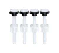 4 Pcs Toilet Cistern Seal Bolt Kit, Plastic Fixing Screw Rustproof, WC Tank、Bathroom Fastener Repair Kits