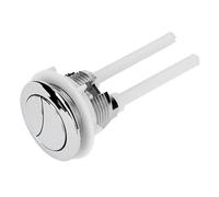 4 PCS Toilet Flush Button Replaces 38Mm Double-Button Switch Round Button Toilet Flush Button for Bathroom