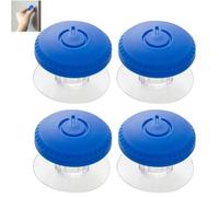 4 Pcs Toilet Press Button Toilet Push Button Topper for Women Manicures Bathroom Water Tank Buttons Bath Room Decor Accessories