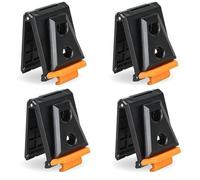 4 Pcs Tool Belt Clip Replacement Fits for TOU-CT ClipTech Pouches TOU-CT-150 TB-CT-150SP ClipTech Hubs Power Tool Accessories Quality Durable New Replacement Parts